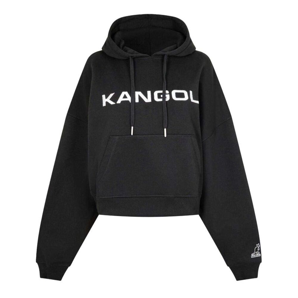 Kangol Womens/Ladies Logo Hoodie / Black